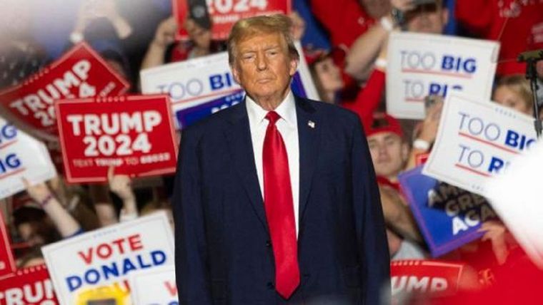 Trump es el virtual candidato republicano a las elecciones presidenciales de noviembre de este año. Foto: Getty Images