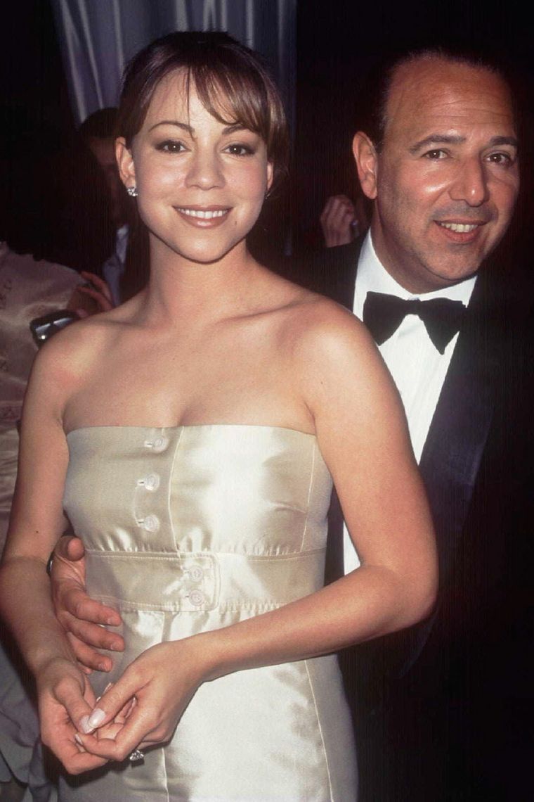 Mariah Carey y Tommy Mottola Foto: Archivo