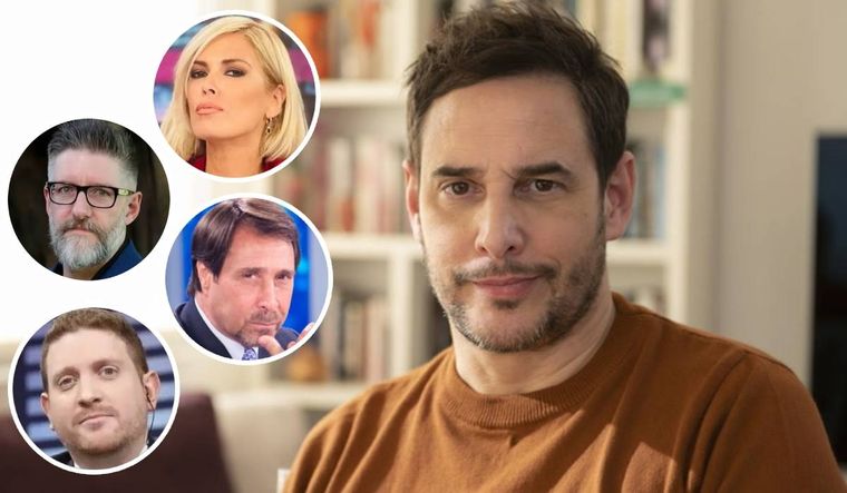 Rodrigo Lussich habló de la interna que se vive entre los conductores de La Nación+.