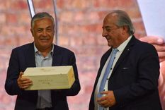 Walter Bressia, presidente de Bodegas de Argentina, junto con Cornejo.&nbsp;