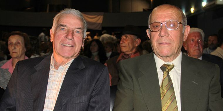 Julián Cazorla y Alberto Sánchez Marín, hombres de vida bien vivida. Foto: Maggie Ojcius/ Mediamza.com