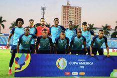 Piero Hincapié (3) manifestó su respeto por la Selección argentina Foto: FEF