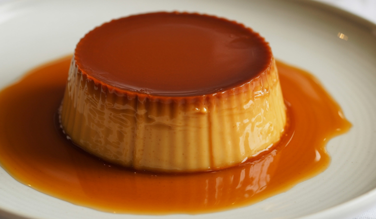 El postre definitivo de verano, flan con caramelo keto El postre definitivo de verano, flan con caramelo keto