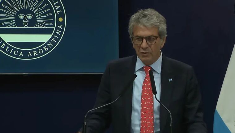 Juan Pazo, el extitular de ARCA Foto: Captura de video.