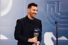 Messi era el flamante ganador del premio The Best, pero fue destronado por Vinícius. Foto: archivo