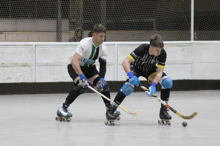 Banco Mendoza cayó en San Juan, Andes Talleres igualó y Casa de Italia ganó un partidazo. Foto: Comité Nacional Hockey Patín