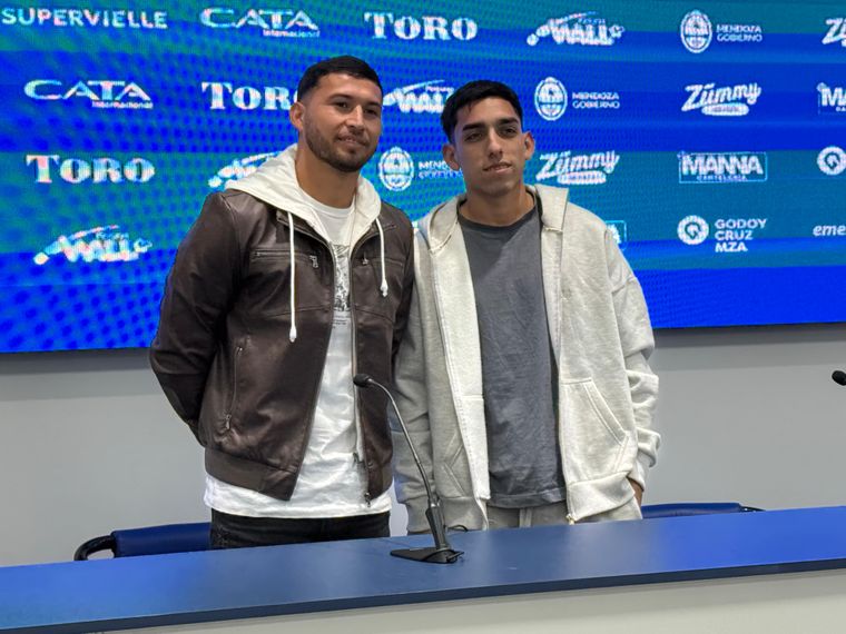 Godoy Cruz presentó a Escobar y Sosa.&nbsp;