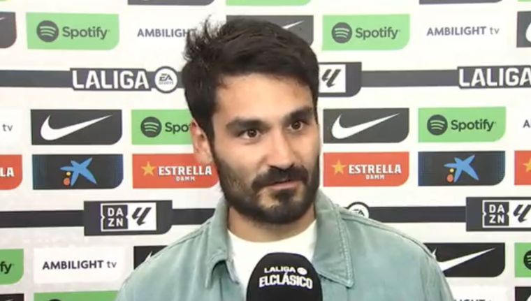 Ilkay Gundogan y la fuerte crítica a sus compañeros. Foto: Captura