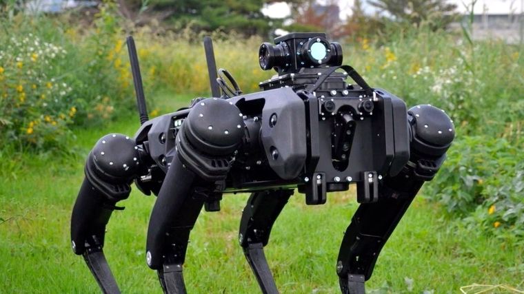 Perro robot, nueva tendencia para seguridad y compañìa Foto: Foto: Efe.