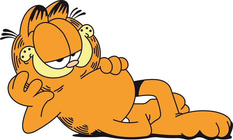 Garfileld fue creado por Jim Davis Foto: Shutterstock