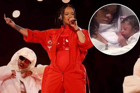 Rihanna dio a luz a segundo hijo, un nuevo varón.