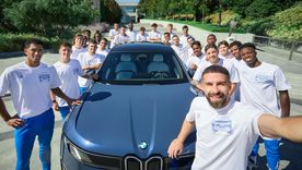 El Real Madrid recibe sus BMW eléctricos para la temporada El Real Madrid recibe sus BMW eléctricos para la temporada