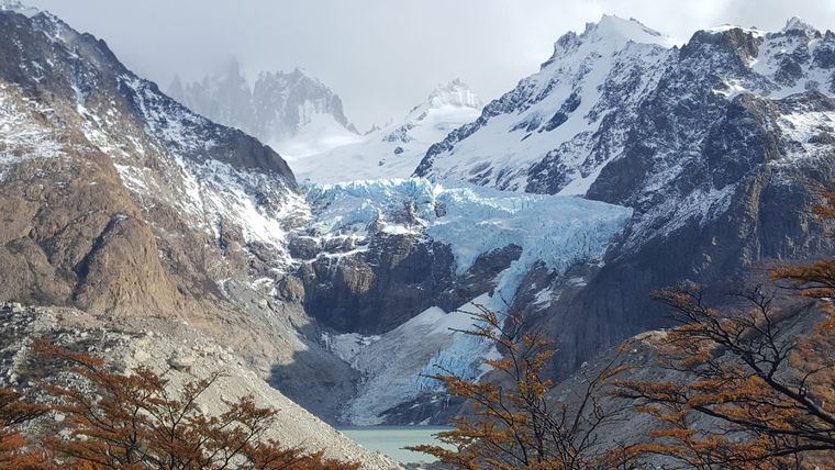 El glaciar descubierto Piedras Blancas en Santa Cruz está en el inventario del Ianigla. El glaciar descubierto Piedras Blancas en Santa Cruz está en el inventario del Ianigla.