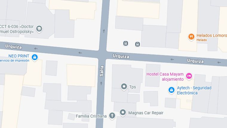 Ubicación exacta de la vivienda Leonelli en Google Maps. Ubicación exacta de la vivienda Leonelli en Google Maps.
