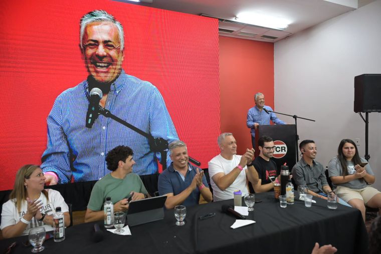Alfredo Cornejo durante el congreso partidario.&nbsp;