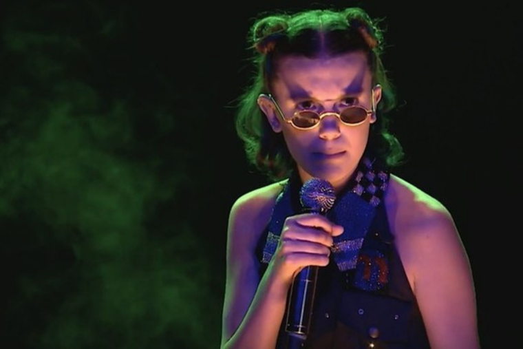 MILLIE BOBBY BROWN NO SOLAMENTE TIENE TALENTO PARA LA ACTUACIÓN. LA ACTRIZ SORPRENDIÓ CON UN RAP SOBRE STRANGER THINGS.