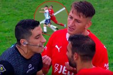 Los jugadores de Independiente fueron a buscar a Falcón Pérez tras ver el penal en el vestuario Los jugadores de Independiente fueron a buscar a Falcón Pérez tras ver el penal en el vestuario