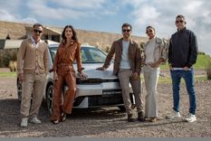 Diego Latorre, Zaira Nara, Chino Leunis, Nina Caram y Zuca Conti estuvieron presentes en el exclusivo evento Foto: KIA