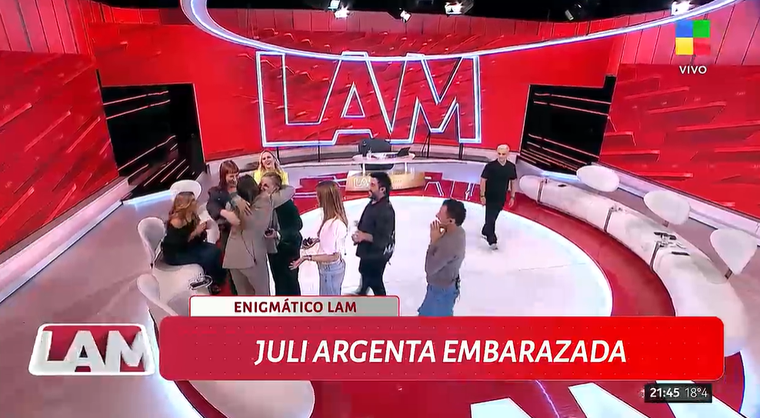 La integrante de LAM será mamá por primera vez. La integrante de LAM será mamá por primera vez.