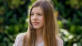 Mirá el look de la infanta Sofía. Mirá el look de la infanta Sofía.