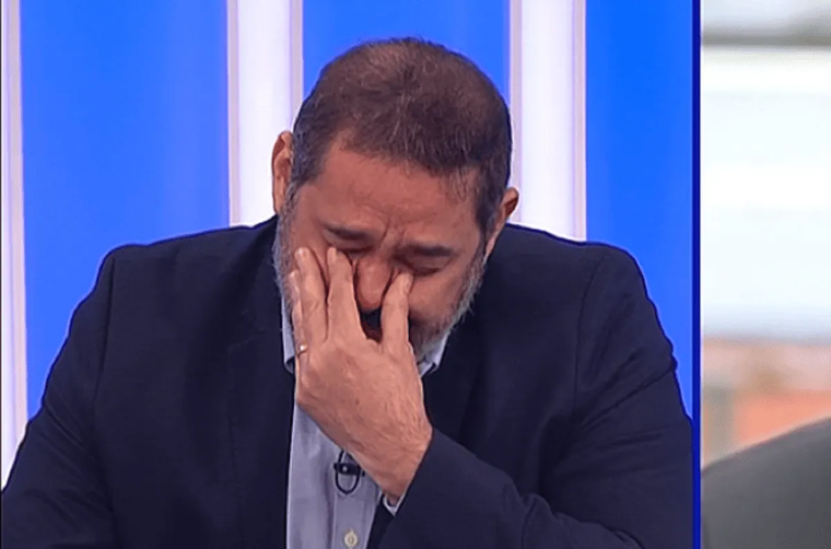 Traverso no pudo contener el llanto al recordar a Russo.