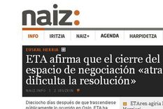 la eta se reactiva y promete consecuencias negativas