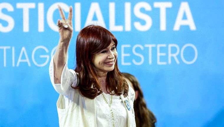 Cristina Kirchner le retrucó a Javier Milei por su relación con Edgardo Kueider. Foto: NA