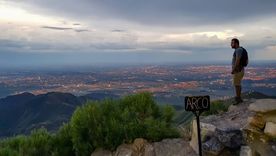 Cerro Arco, en Las Heras. Foto de Instagram de @arielconcepcion23 Cerro Arco, en Las Heras. Foto de Instagram de @arielconcepcion23