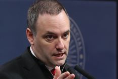 Manuel Adorni, el funcionario que parece no ser afectado por la motosierra de su propio Gobierno. Foto: Presidencia