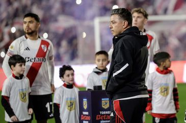 Un jugador de River rompió en llanto tras el anuncio de salida de Marcelo Gallardo. Un jugador de River rompió en llanto tras el anuncio de salida de Marcelo Gallardo.