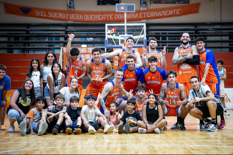 Rivadavia festejó por duplicado en Liga Argentina. Foto: Prensa Rivadavia