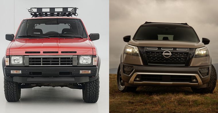 La historia del Nissan Pathfinder Foto: Nissan