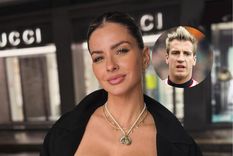 Chats comprometedores desataron la polémica que involucran al exfutbolista y la actriz. Foto: Instagram @sangrejaponesa @oofficialmaxilopez.