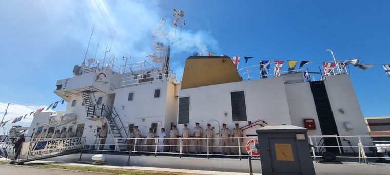 El barco patrullero GC-24 Doctor Manuel Mantilla patrullará en aguas argentinas
