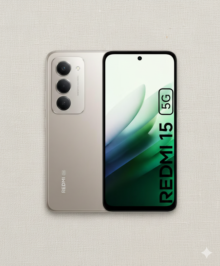 Xiaomi Redmi 15: un gama media accesible. Xiaomi Redmi 15: un gama media accesible.