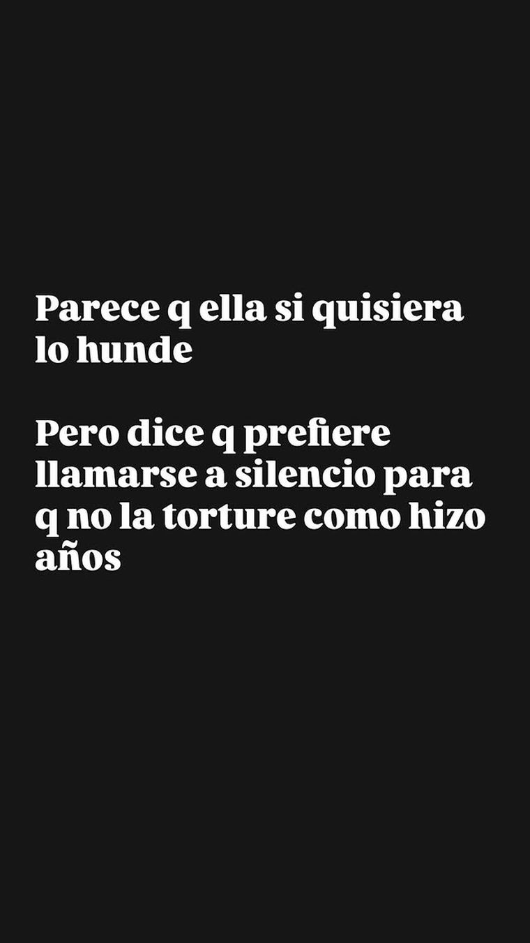 Una historia que no termina, parte 3. Créditos: Instagram Una historia que no termina, parte 3. Créditos: Instagram
