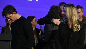 Santiago Caputo y Karina Milei Santiago Caputo y Karina Milei