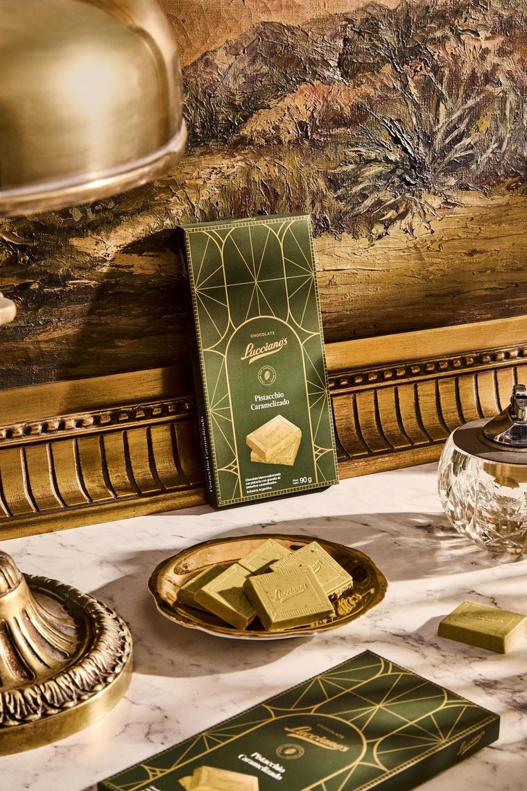 Lucciano’s lanzó su primera línea de tabletas de chocolate Foto: Luccianos