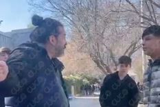 Un adulto amenazó a un menor a la salida del colegio