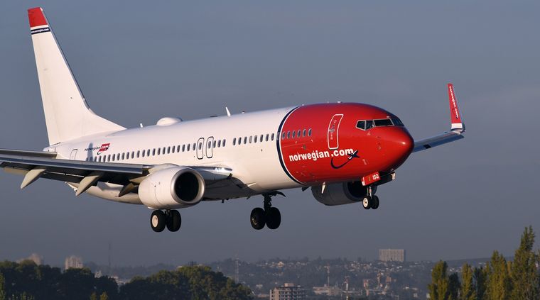 Norwegian puso a sus pasajeros en alerta con un mensaje en Facebook. Foto: ALF PONCE / MDZ