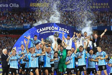 MDZol | Racing Club campeón Copa Sudamericana 2024 Foto: Gentileza