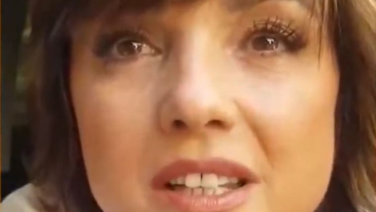 En plena entrevista, González tuvo un cruce con una cronista. En plena entrevista, González tuvo un cruce con una cronista.