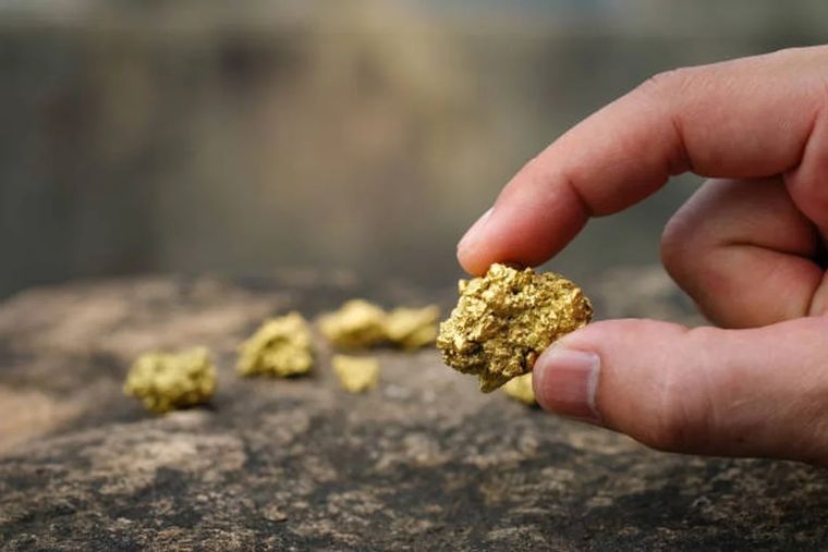 El oro, uno de los metales más preciados por el ser humano. Foto: NA