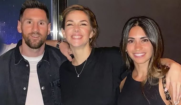 Julieta Nair Calvo contó cómo fue Lio Messi al bar de su novio.