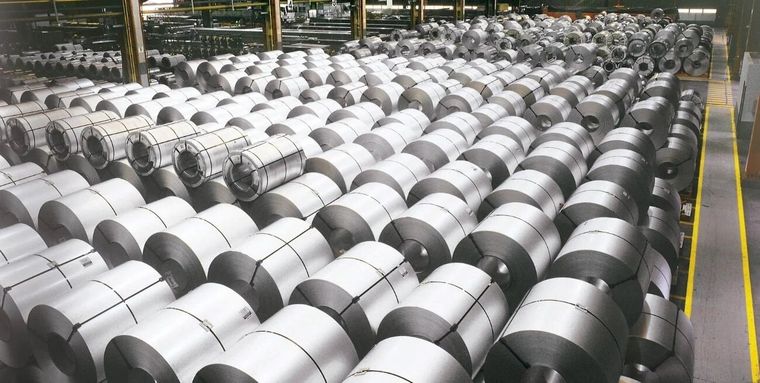 Eliminan las retenciones al acero