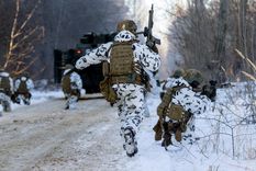Tropas de Ucrania, ahora, en guerra. Foto: Getty Images.