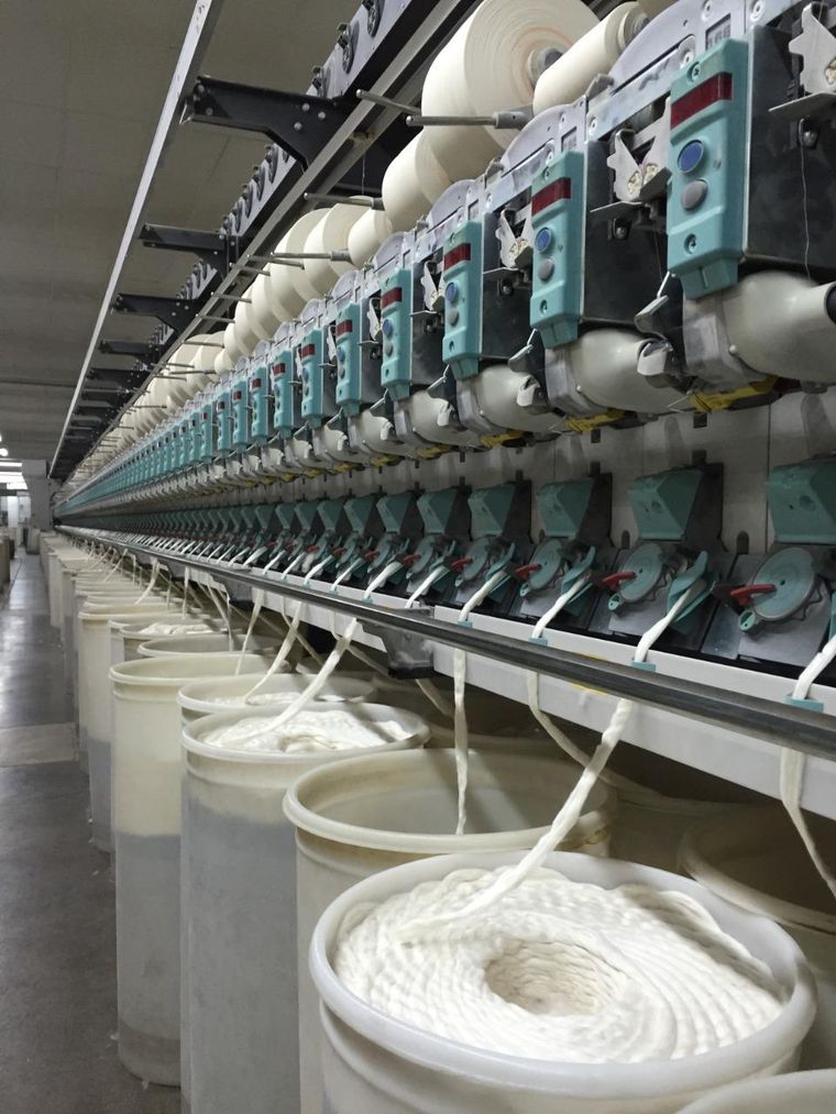 La industria textil es una de las más afectadas por la caída de la actividad