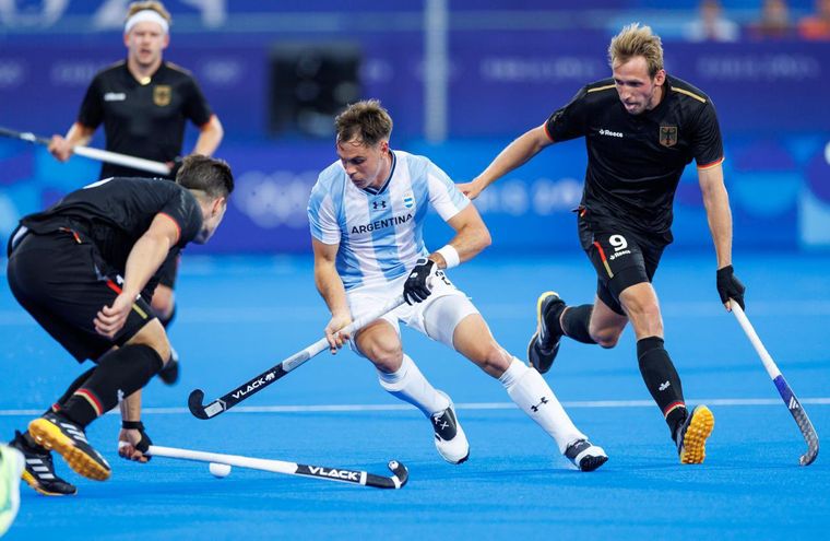 Los Leones no pudieron ante Alemania y quedaron eliminados de París 2024. Foto: COA