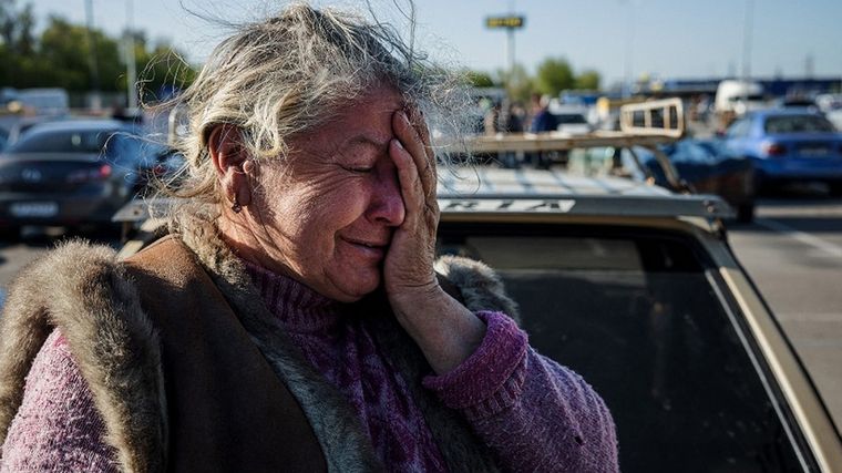 Los civiles siguen muriendo en Ucrania. Foto: Télam