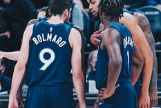 Bolmaro fue titular por primera vez Foto: Minnesota Timberwolves